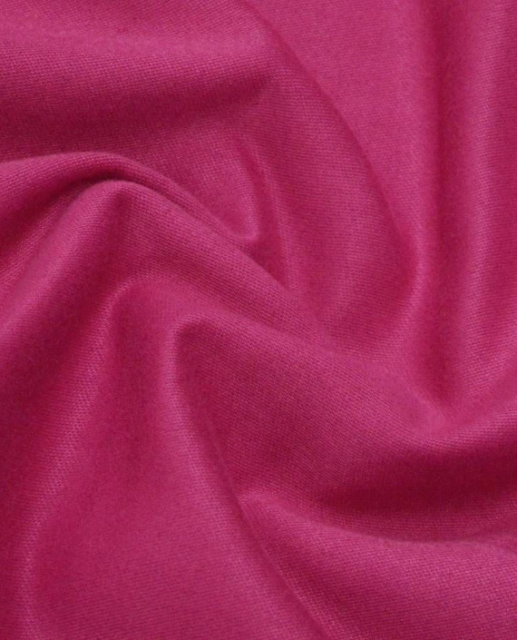 Ткань Пальтовая "Ярко-розовая" 0645 цвет малиновый картинка 2