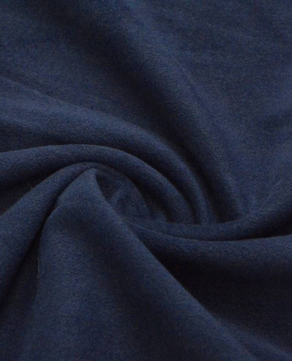 Ткань Пальтовая 0651 цвет синий картинка