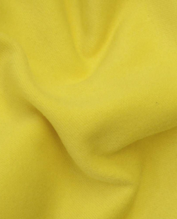 Ткань Пальтовая 0654 цвет желтый картинка 1