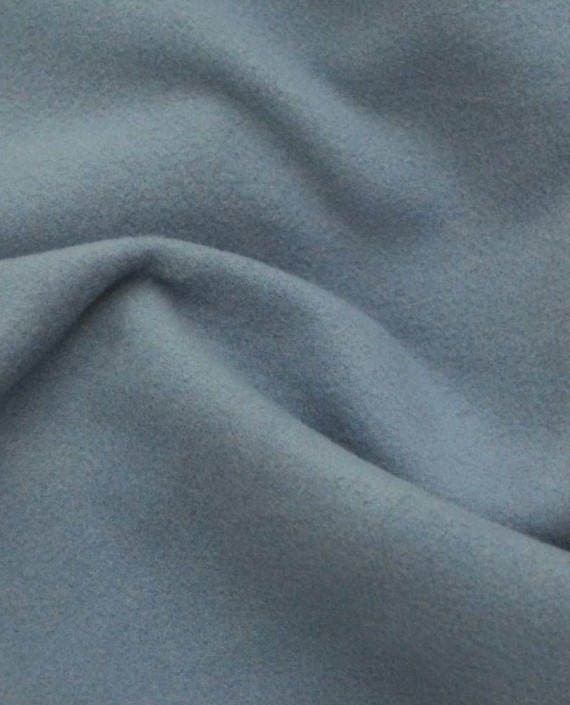 Ткань Пальтовая 0659 цвет голубой картинка 2