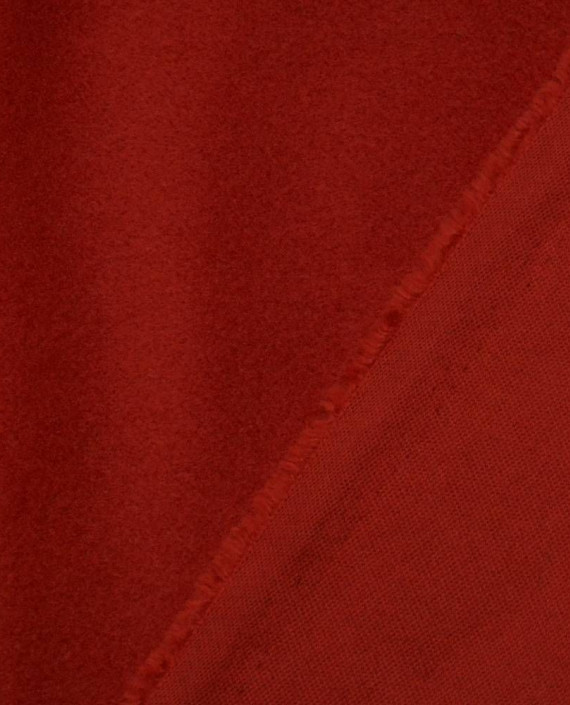 Ткань Пальтовая 0660 цвет красный картинка 2