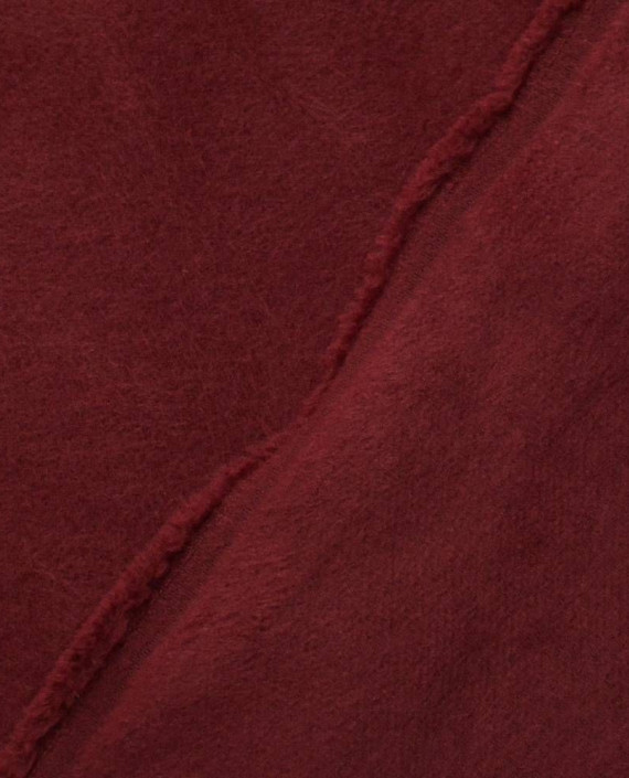 Ткань Пальтовая 0666 цвет бордовый картинка 1