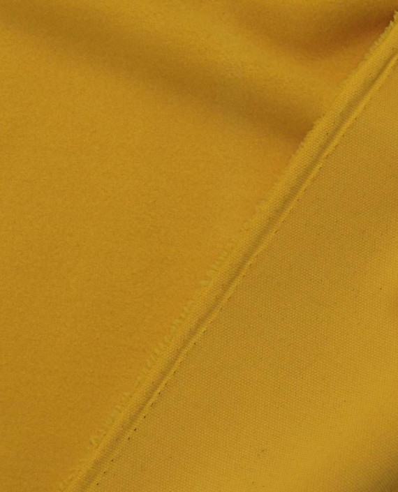 Ткань Пальтовая 0670 цвет желтый картинка 2