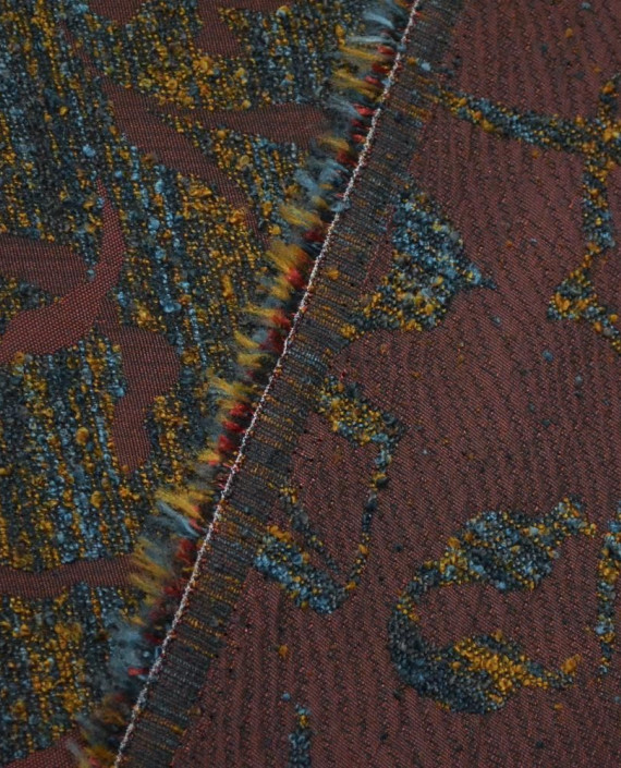 Ткань Костюмная 0674 цвет разноцветный абстрактный картинка 1