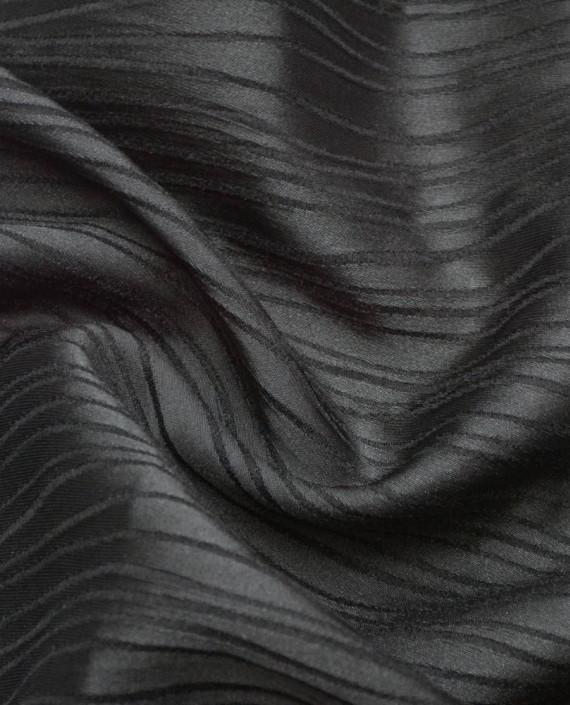 Ткань Костюмная 0705 цвет серый в полоску картинка
