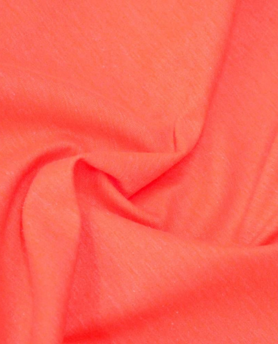 Ткань Костюмная 0713 цвет оранжевый картинка 1
