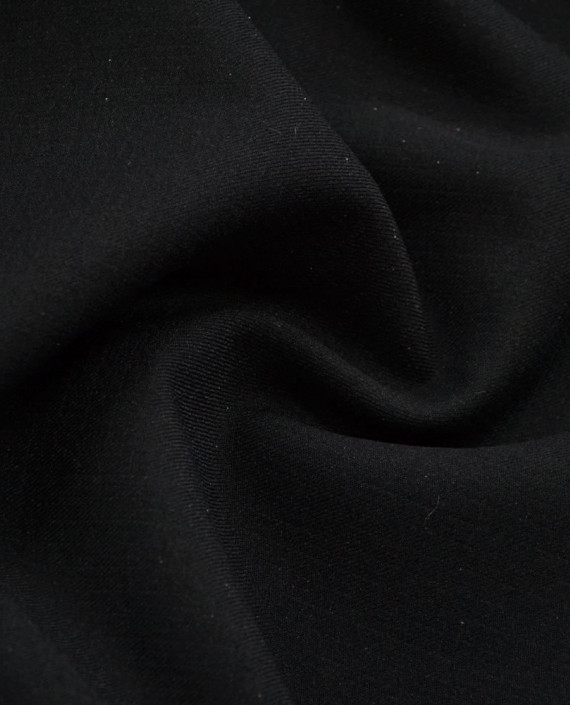 Ткань Костюмная 0726 цвет черный картинка 1