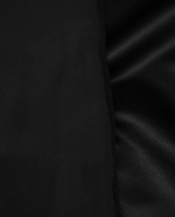 Ткань Костюмная 0745 цвет черный картинка 2