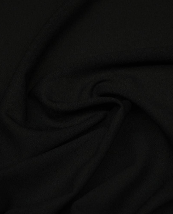 Ткань Креп-Шифон 0763 цвет черный картинка