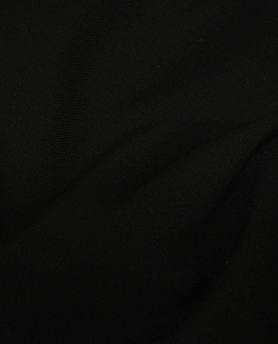 Ткань Костюмная 0764 цвет черный картинка 2
