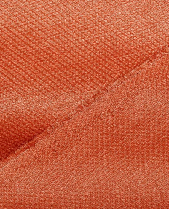 Ткань Костюмно-рубашечная 0760 цвет оранжевый картинка 2