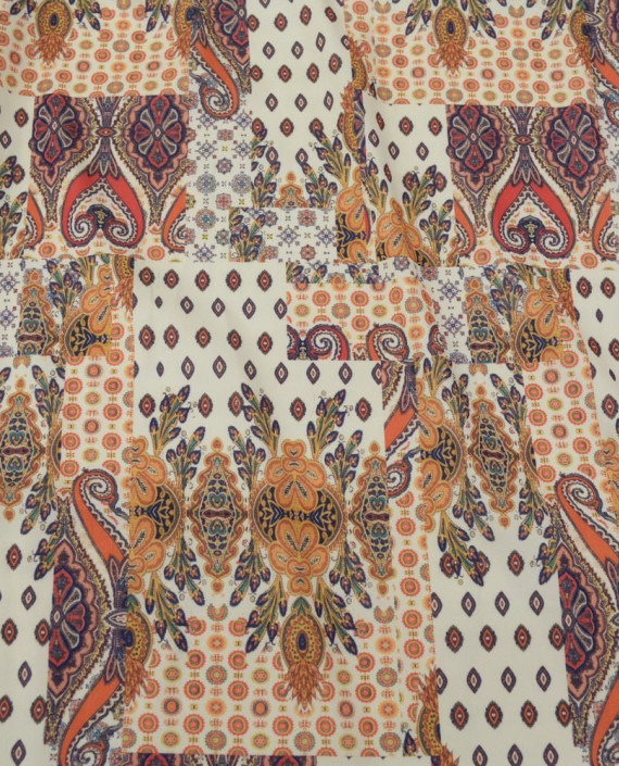 Ткань Костюмно-плательная 0775 цвет разноцветный абстрактный картинка