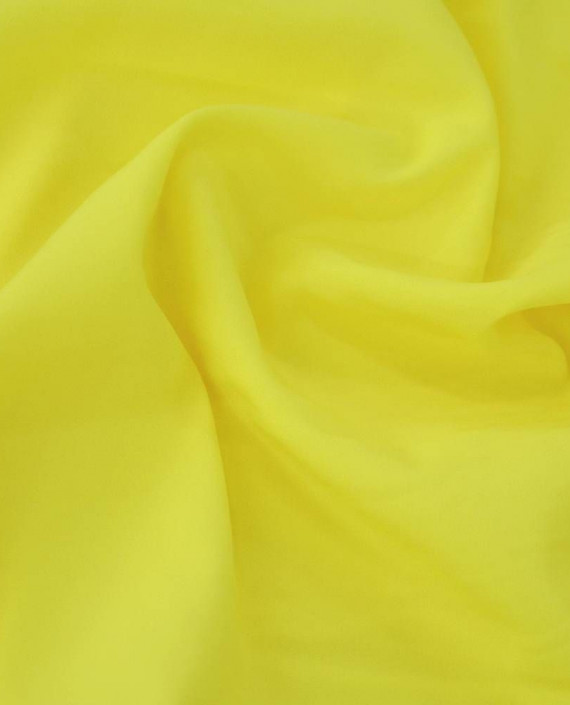 Ткань Плательная Полиэстер 0778 цвет желтый картинка 2