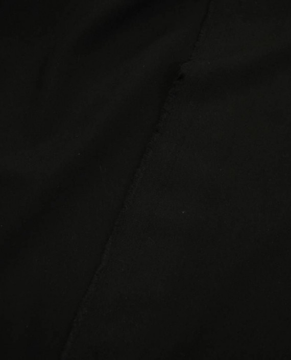 Ткань Костюмная Полиэстер 0807 цвет черный картинка 1