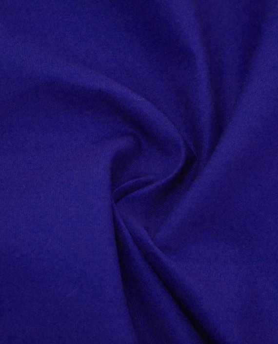 Ткань Костюмная Полиэстер 0809 цвет синий картинка