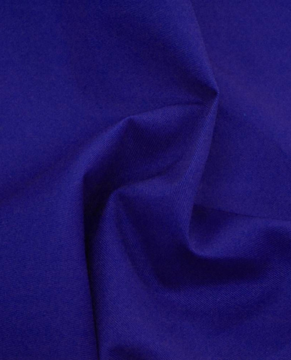 Ткань Костюмная Полиэстер 0809 цвет синий картинка 1
