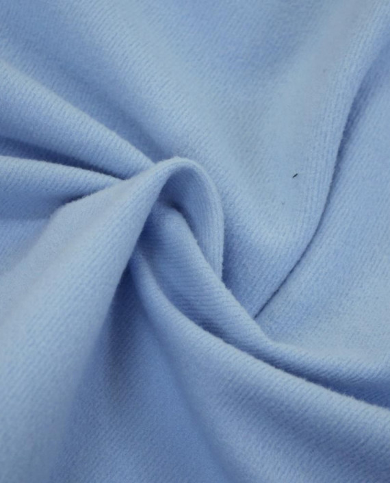 Ткань Пальтовая Полиэстер 0822 цвет голубой картинка
