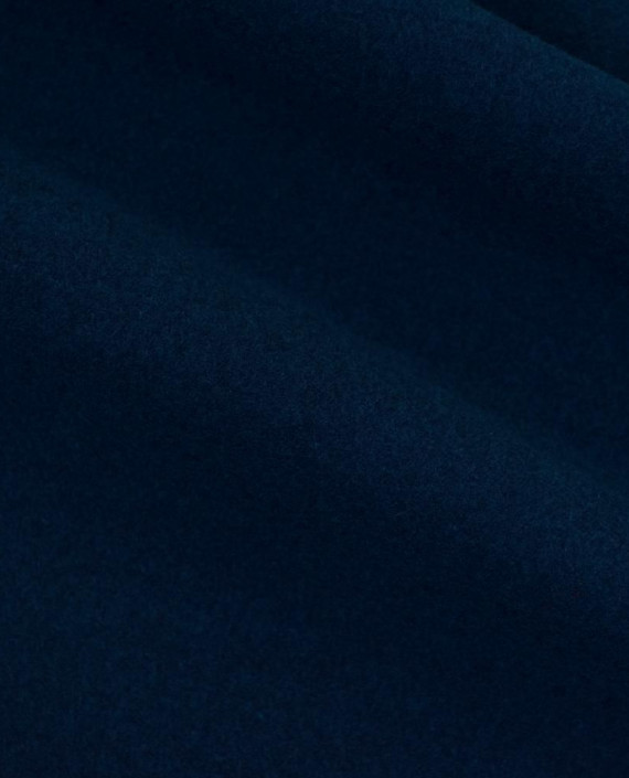 Ткань Пальтовая Полиэстер 0934 цвет синий картинка 2
