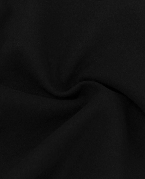 Ткань Пальтовая Полиэстер 0935 цвет черный картинка