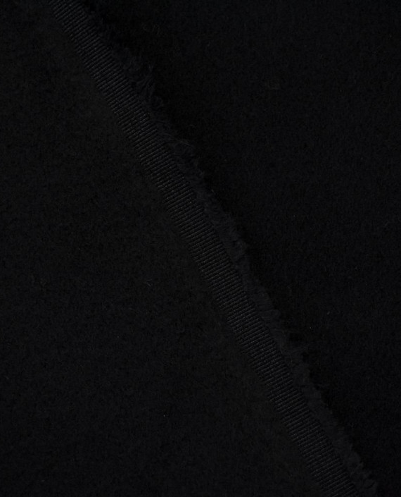 Ткань Пальтовая Полиэстер 0936 цвет черный картинка 2