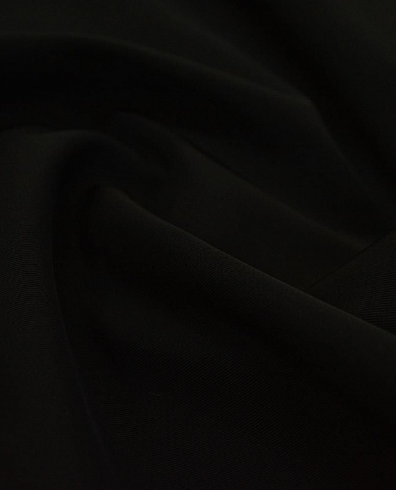 Костюмная Дублированая Полиэстер 0975 цвет черный картинка
