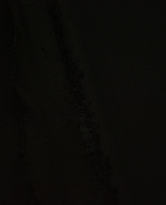 Костюмная Дублированая Полиэстер 0975 цвет черный картинка 2