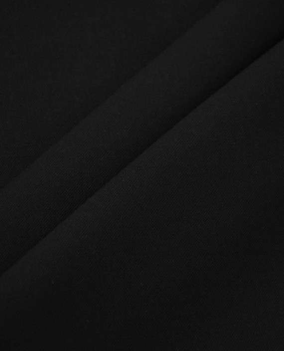 Ткань Костюмная 0990 цвет черный картинка 2