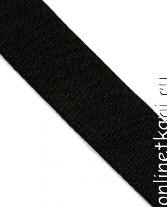 Резинка 35 мм черная 057 цвет черный картинка