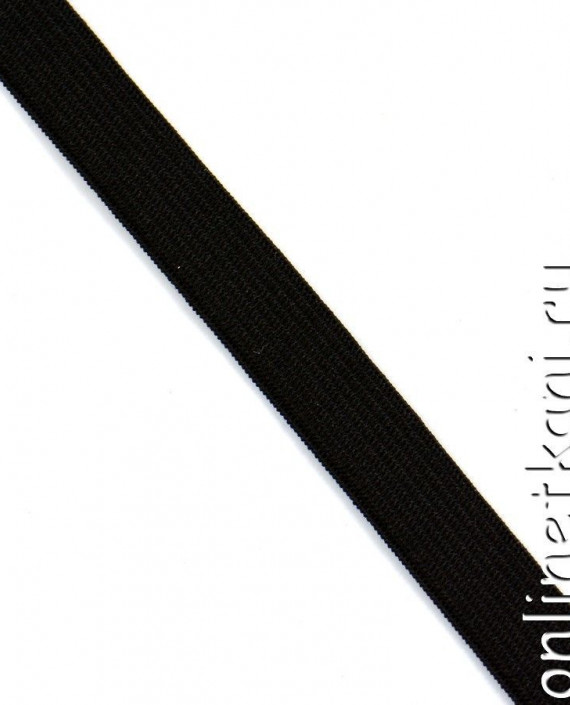 Резинка тканая 20 мм 060 цвет черный картинка