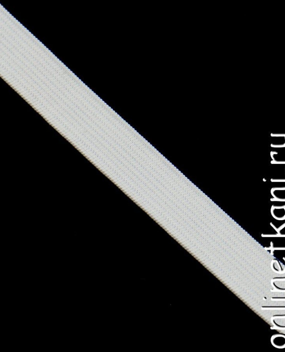 Резинка тканая 20 мм 066 цвет белый картинка