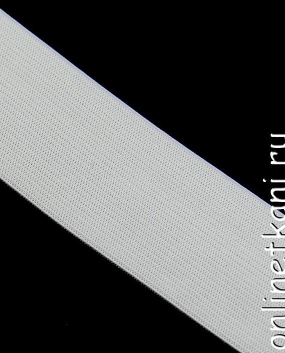 Резинка тканая 40 мм 070 цвет белый картинка