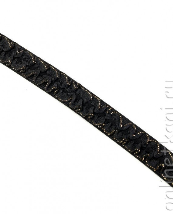 Резинка, ширина - 1,5 см, 10 метров 118 цвет черный картинка