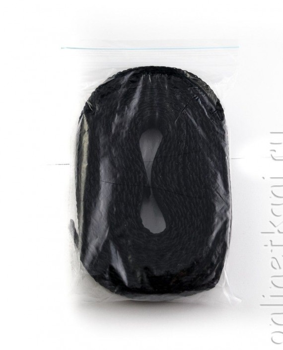 Резинка, ширина-1,7 см, 5 метров 121 цвет черный картинка 1
