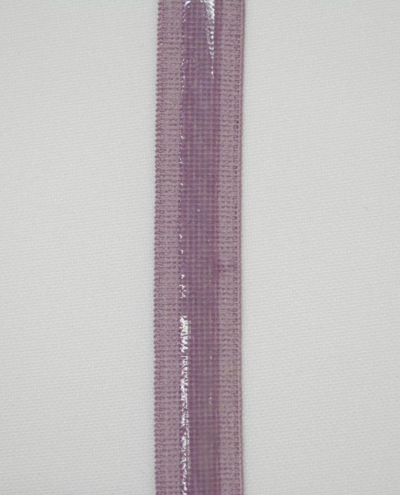Резинка с силиконом 12 мм 122 цвет сиреневый картинка