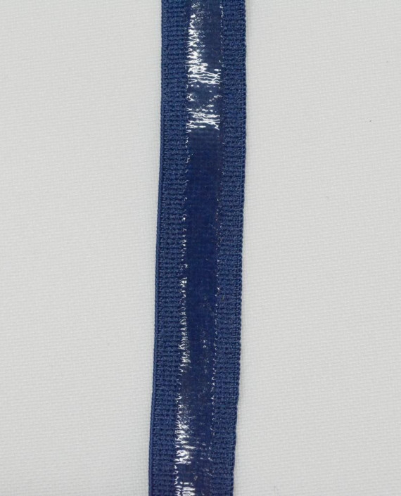 Резинка с силиконом 12 мм 125 цвет синий картинка