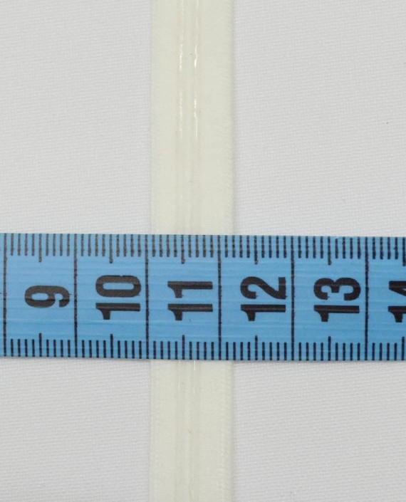 Резинка с силиконом 12 мм 126 цвет айвори картинка 1