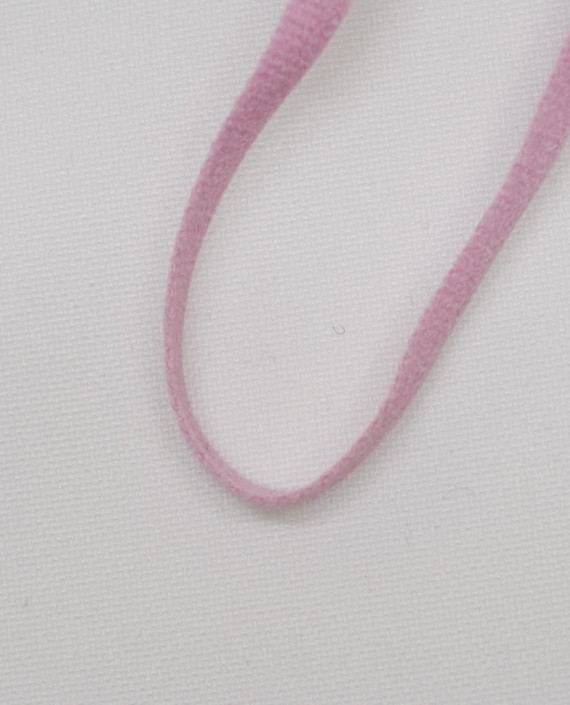 Лента малорастяжимая 4 мм 130 цвет розовый картинка 2