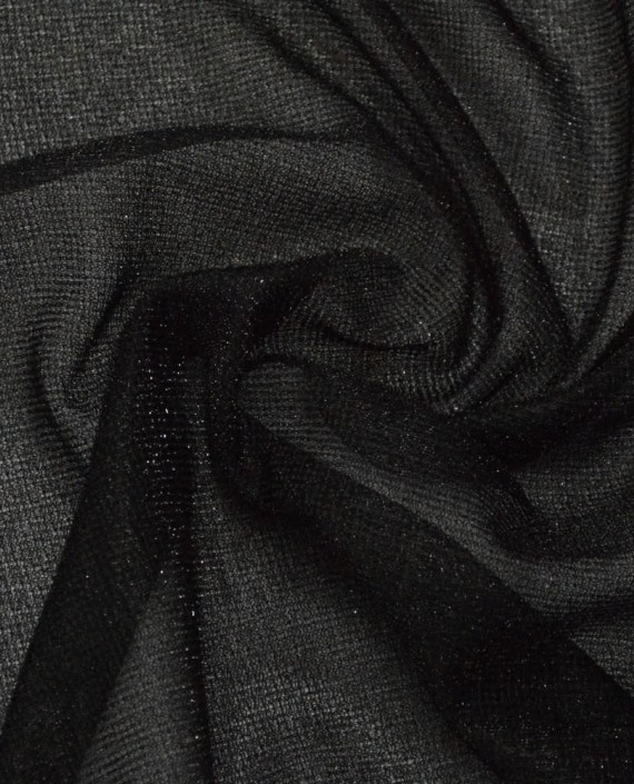 Ткань Сетка 105 цвет черный картинка