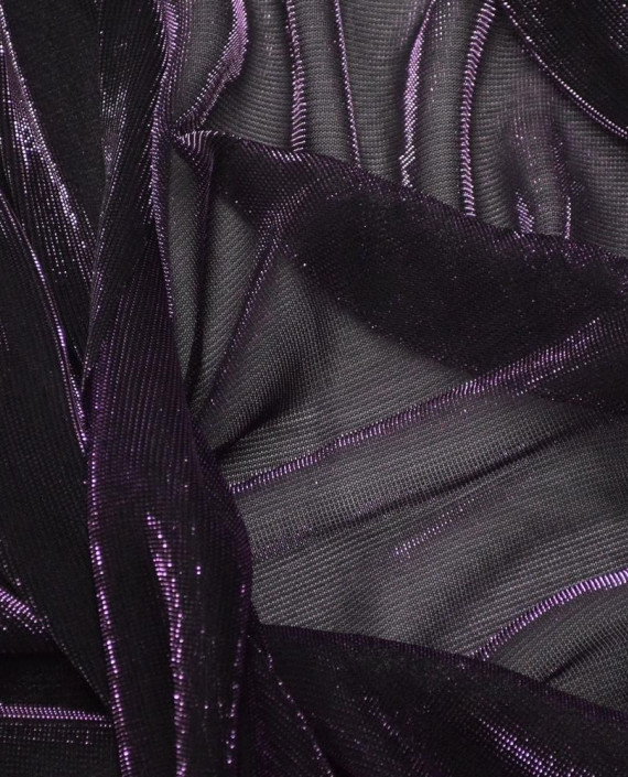 Ткань Сетка 110 цвет фиолетовый картинка 1