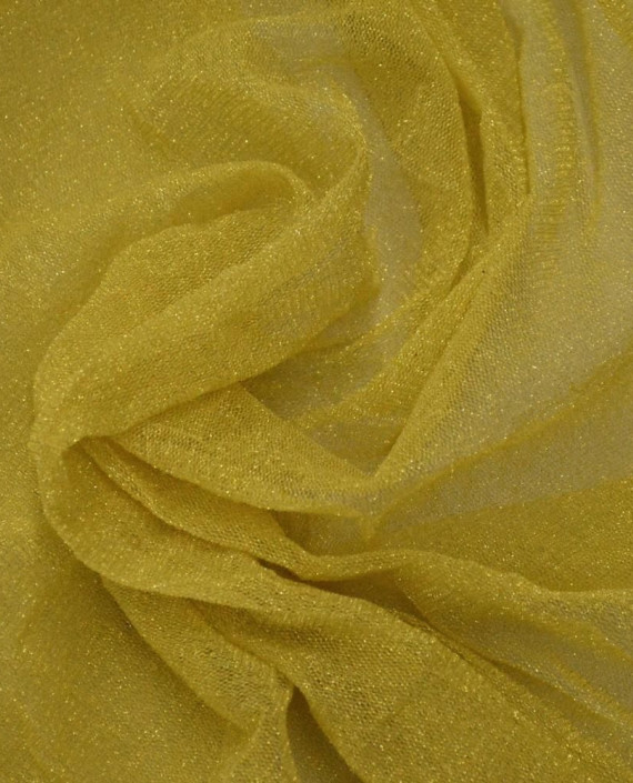 Ткань Сетка 112 цвет желтый картинка