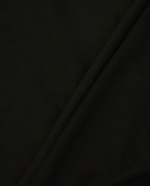 Ткань Сетка Трикотажная Полиэстер 140 цвет черный картинка 2