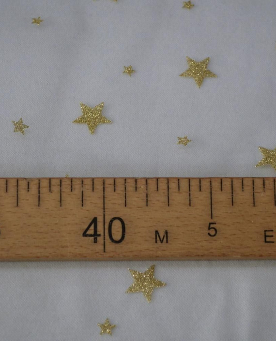 Ткань Сетка со звездами 147 цвет серый геометрический картинка 1