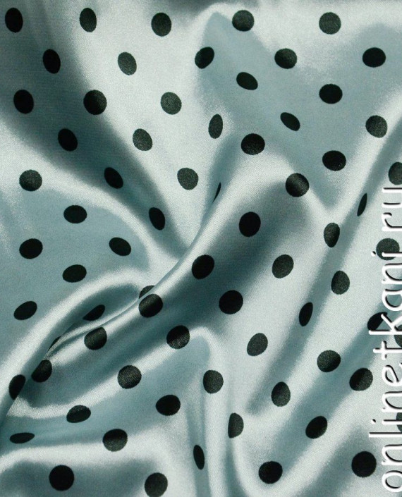 Ткань Атлас Принт 059 цвет серебро картинка