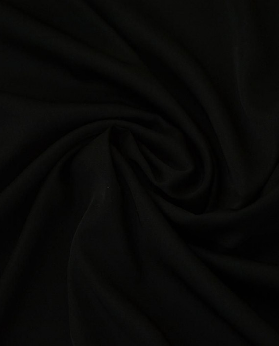 Ткань Шелк Атлас 162 цвет черный картинка