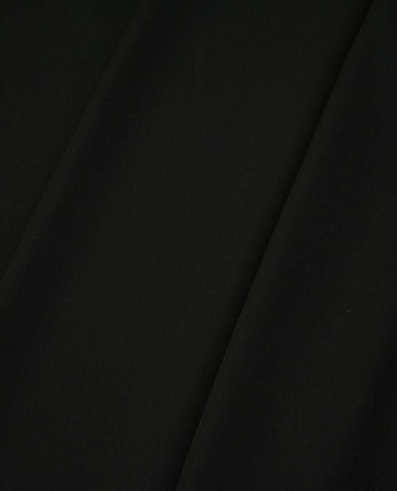 Ткань Шелк Атлас 162 цвет черный картинка 2