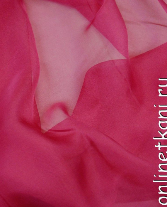 Ткань Шелк Шифон "Цзинин" 0215 цвет розовый картинка 1