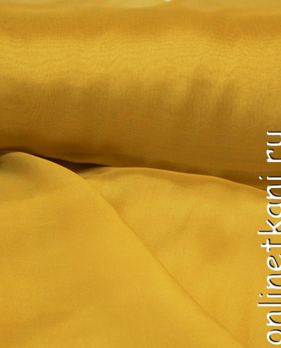 Ткань Шелк Шифон "Цзэгу" 0217 цвет желтый картинка 1
