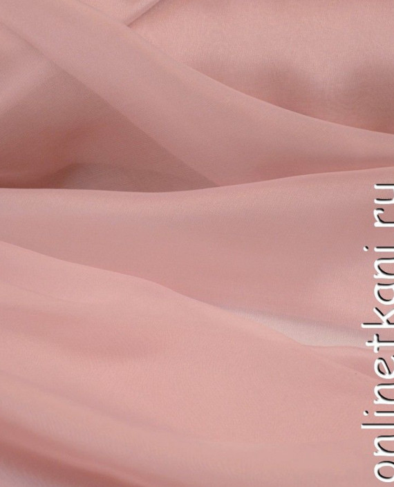 Ткань Шелк Шифон "Хотан" 0220 цвет розовый картинка 2