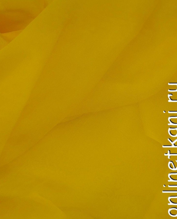 Ткань Шелк Шифон "Хаймин" 0224 цвет желтый картинка