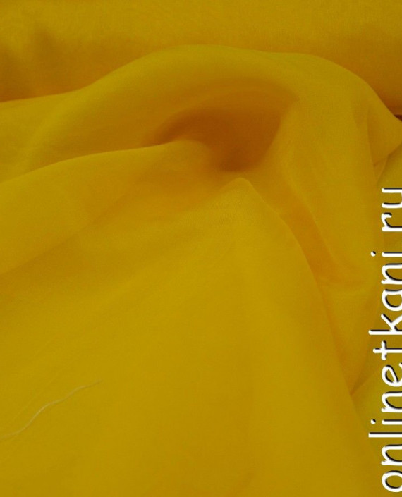 Ткань Шелк Шифон "Хаймин" 0224 цвет желтый картинка 1